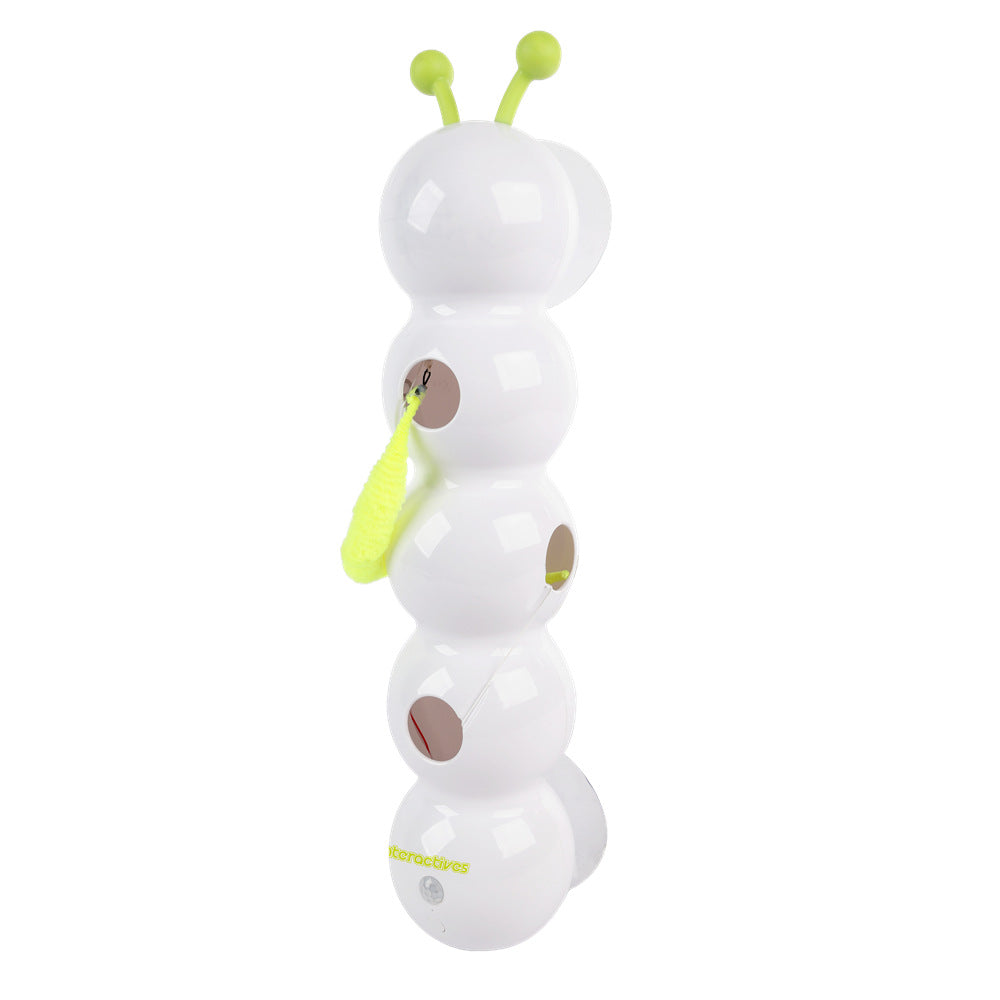 Teasing Cat Toy Automatic Pes Toy With Tail Motion Activated Kitten Toy Rechargeable Smart Interactive Cat Toy Pet Products